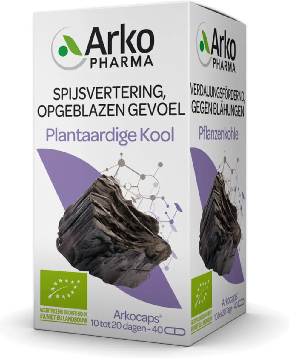 Arkocaps Plantaardige Kool BIO 150 Tabletten