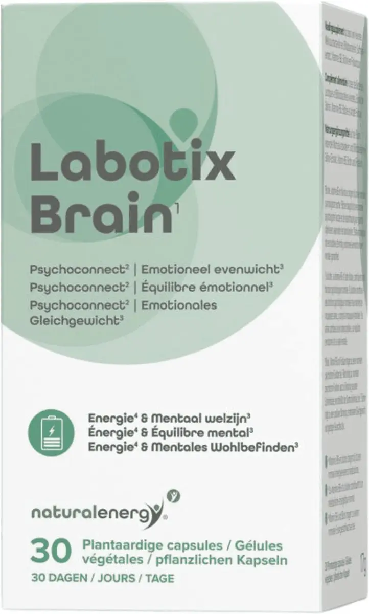 Natural Energy Labotix Brain 30 Capsules
