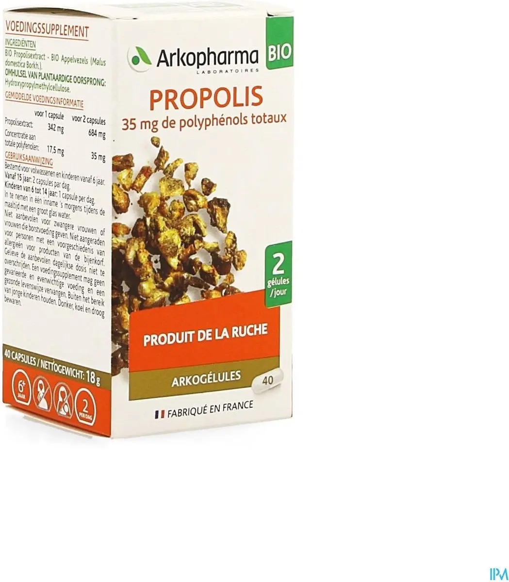 Arkopharma Propolis Bio Capsules - 40 Stuks