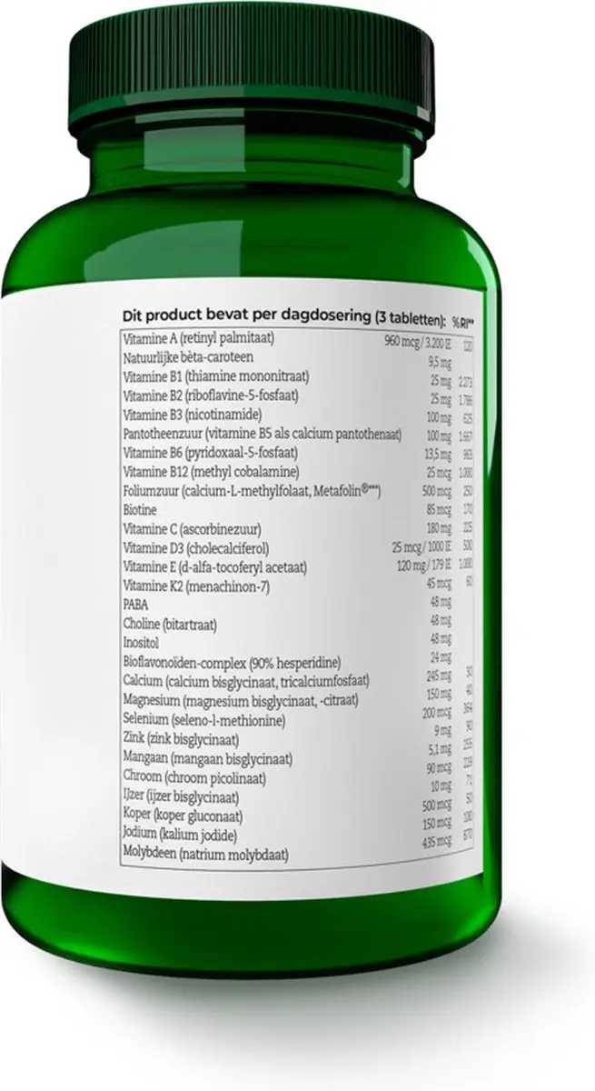 AOV 103 Ortho Basis Voedingssupplement 90 tabletten