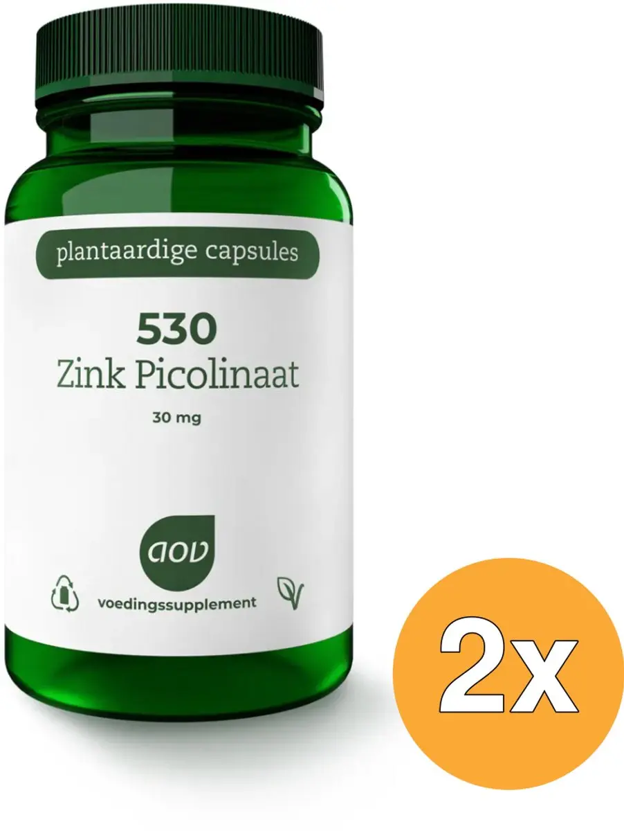 AOV Zink Picolinaat 120g - 2x60 Vegacapsules