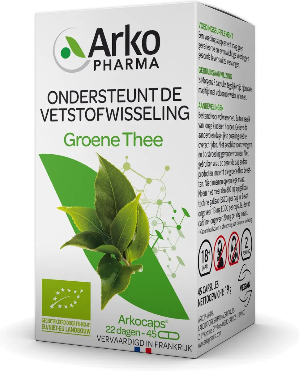 Arkopharma Arkocaps Groene Thee