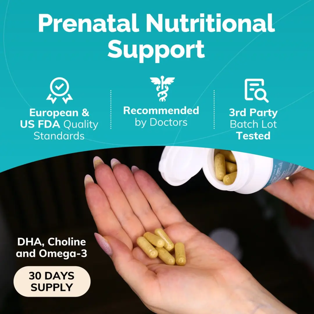 Conceive Plus Prenatale Vitaminen 60 Stuks - Foliumzuur, Choline & DHA