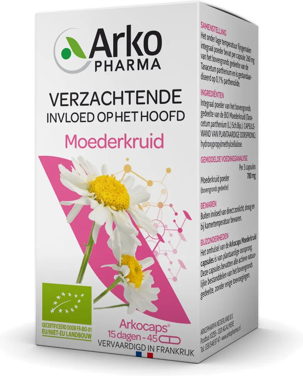 Arkopharma Arkocaps Moederkruid 45 Capsules