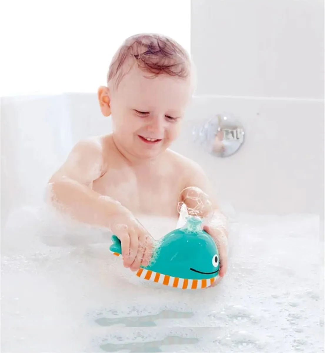 Hape Bellen Maker Walvis E0216B - Veelkleurig - afbeelding 6 van 6
