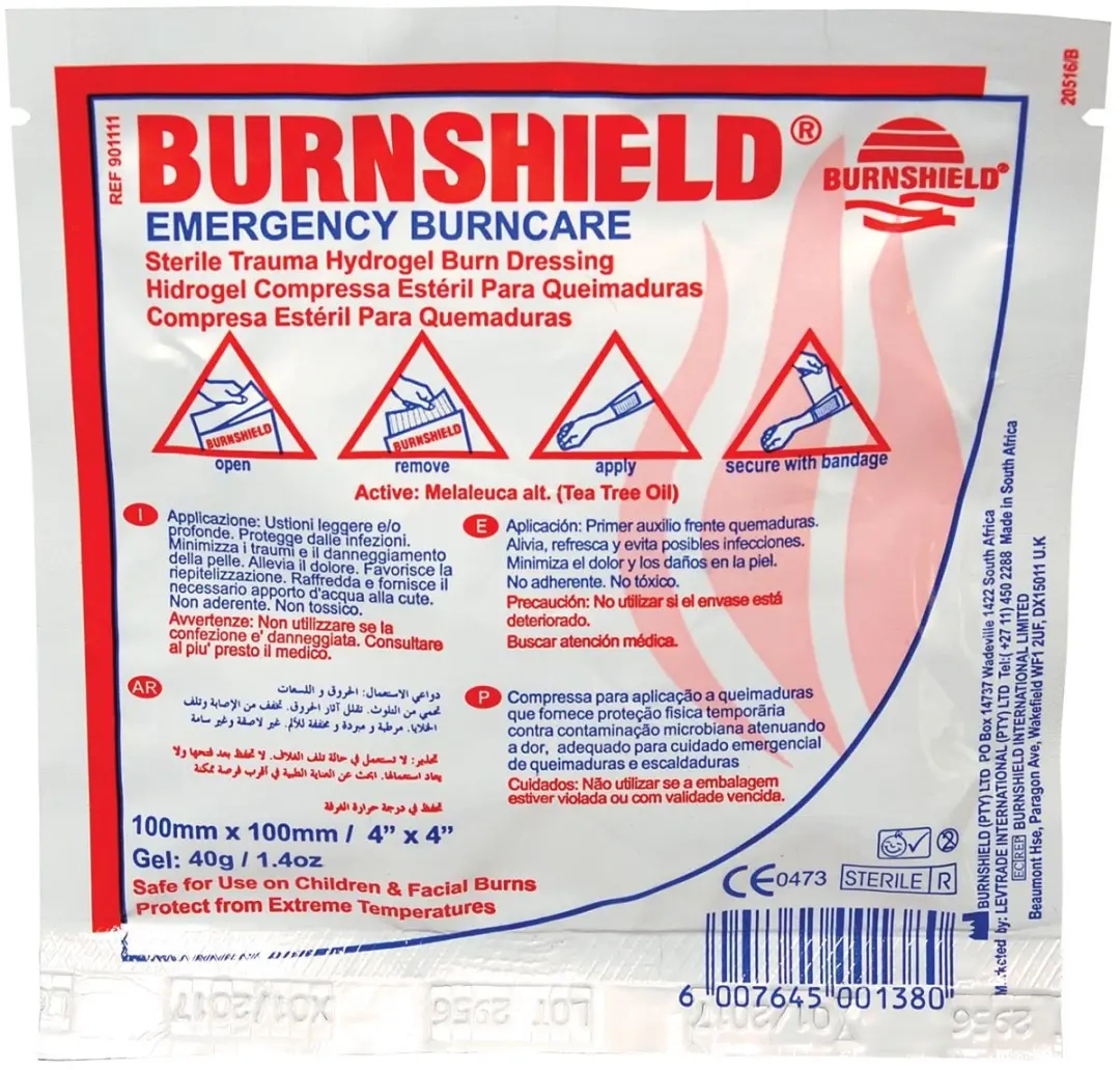 Burnshield Brandwondenkompres