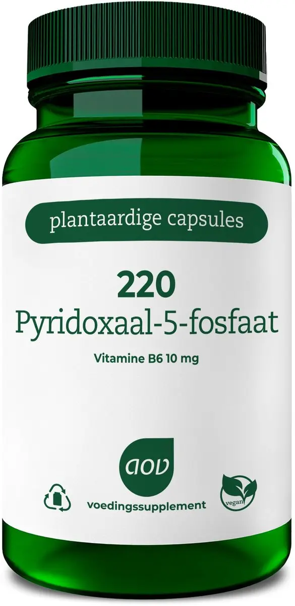 AOV Pyridoxaal-5-fosfaat 120 Vegetarische Capsules