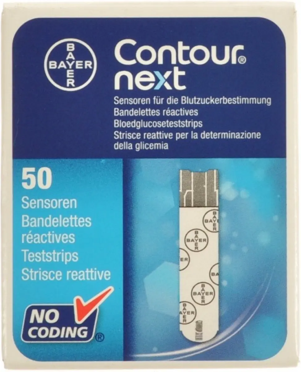Bayer Ascencia Contour Next Teststrips