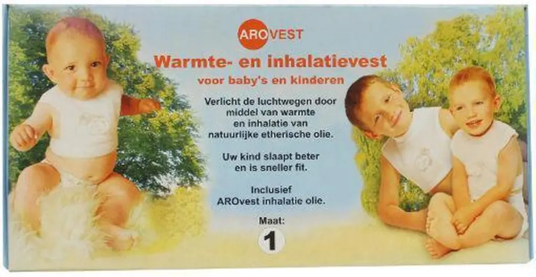 Aromed Arovest Warmte- en Inhalatievest Baby