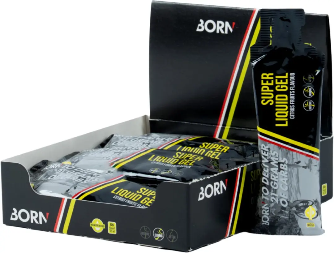 Born Super Liquid Gel Citrus Fruits 12x55ml