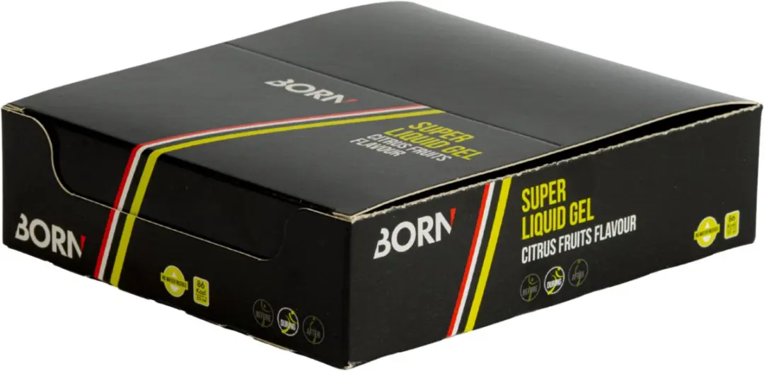 Born Super Liquid Gel Citrus Fruits 12x55ml