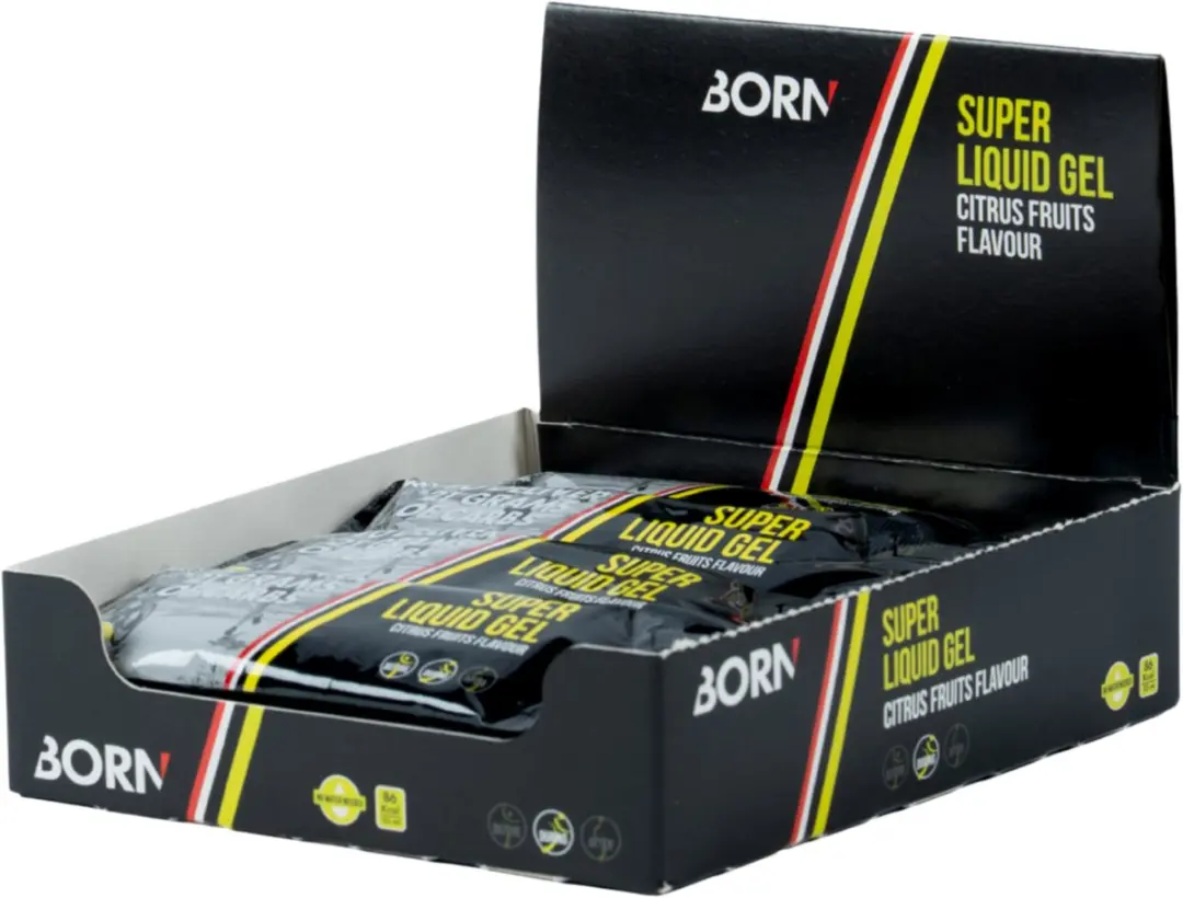 Born Super Liquid Gel Citrus Fruits 12x55ml