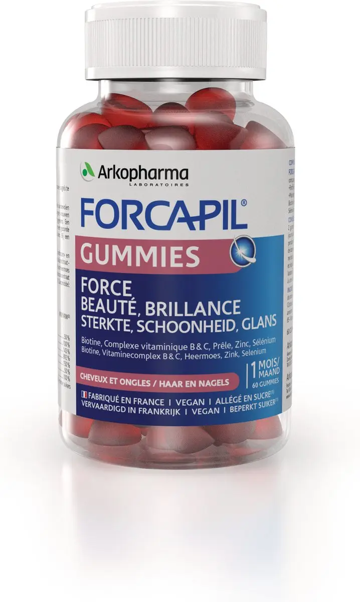 Arkopharma Forcapil Gummies Haarversterking 60 Stuks