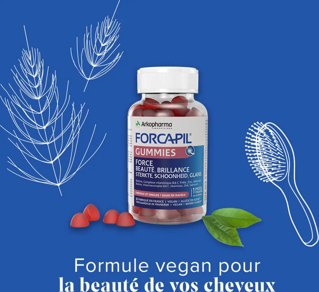 Arkopharma Forcapil Gummies Haarversterking 60 Stuks