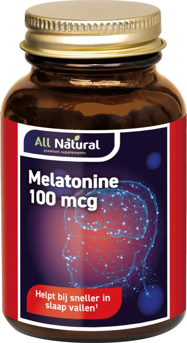 All Natural Melatonine 100mcg