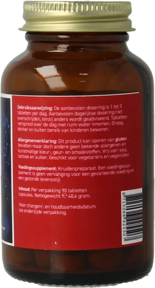 All Natural Nachtrust Formule 90 Tabletten