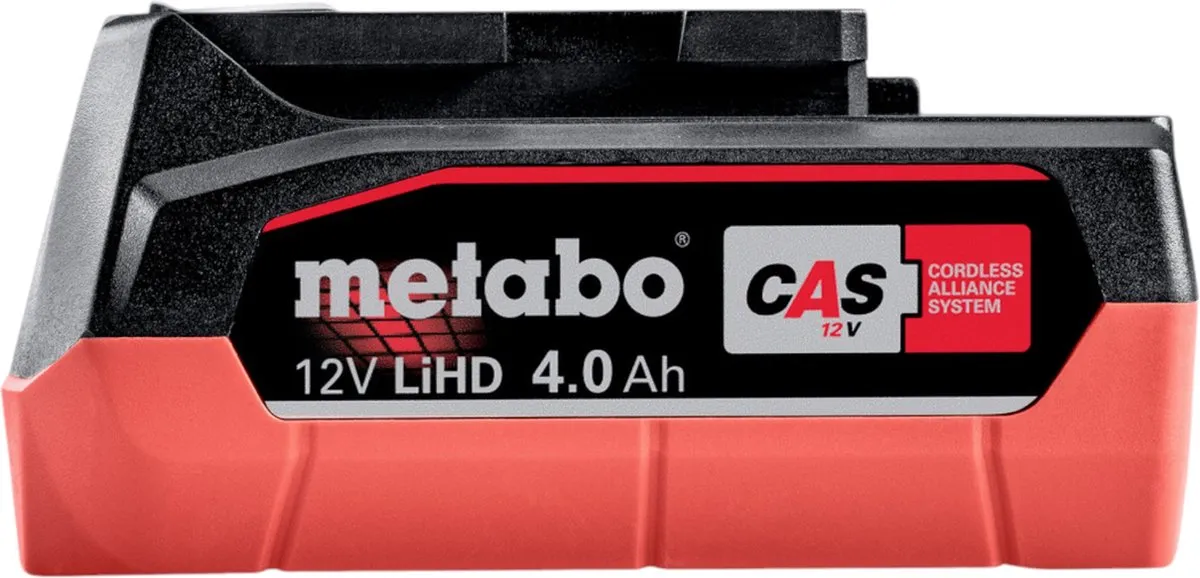 Metabo 12V LiHD Accu Set 4.0Ah - 2 Stuks