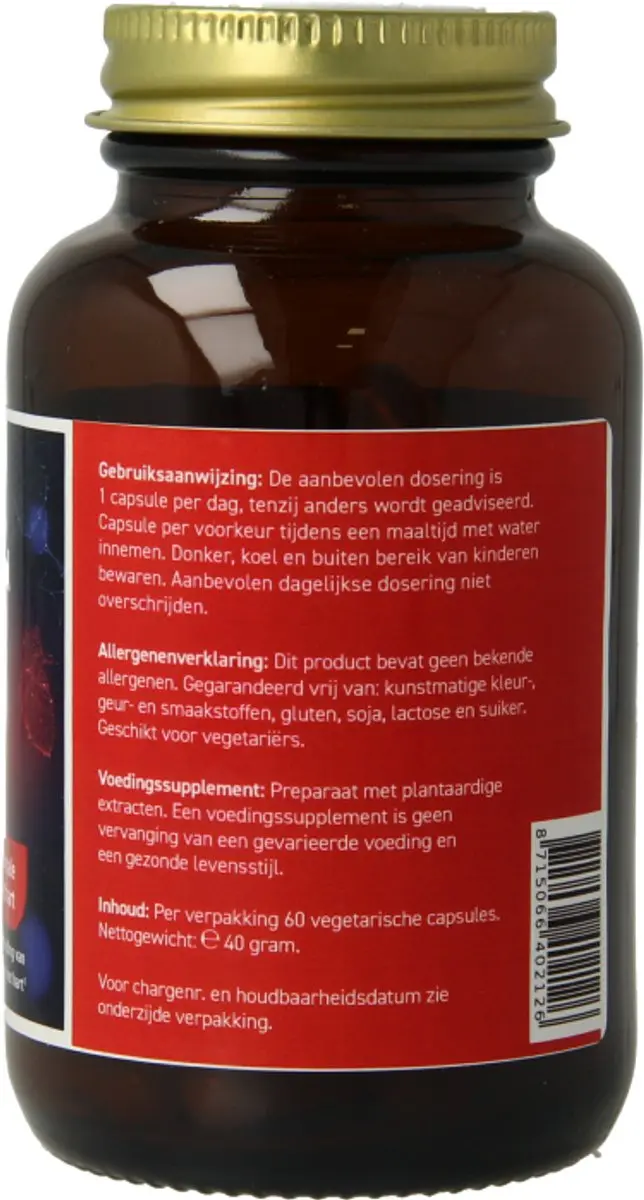 All Natural Resveratrol 100mg - 60 Capsules