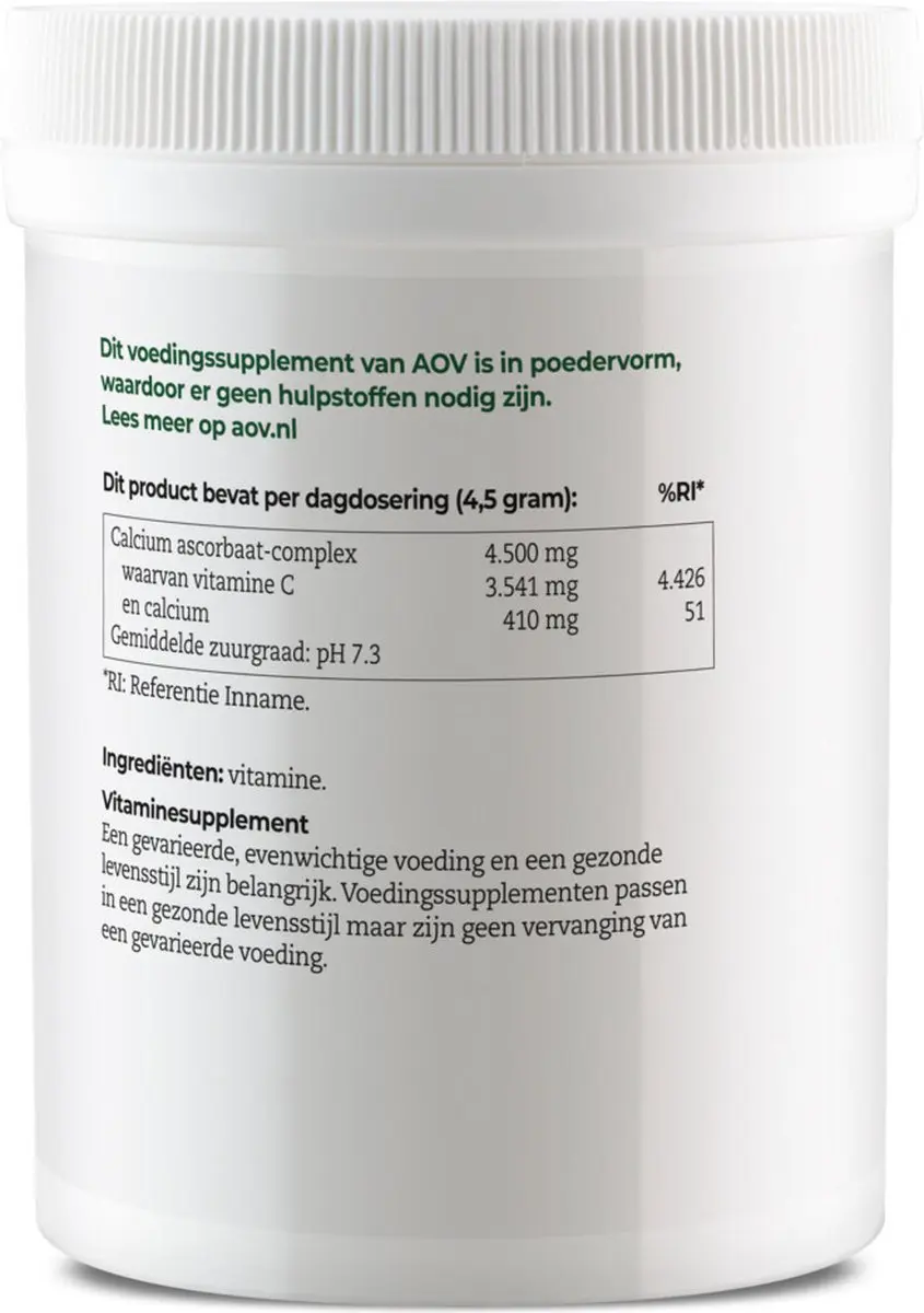 AOV Vitamine C Calcium Ascorbaat 2x250g