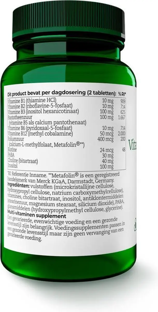 AOV Vitamine B-complex Co-enzym 60 tabletten