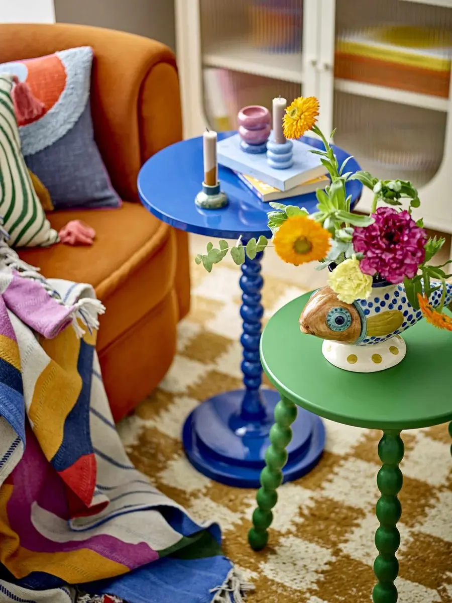 Bloomingville Bijzettafel Ellar - Blauw
