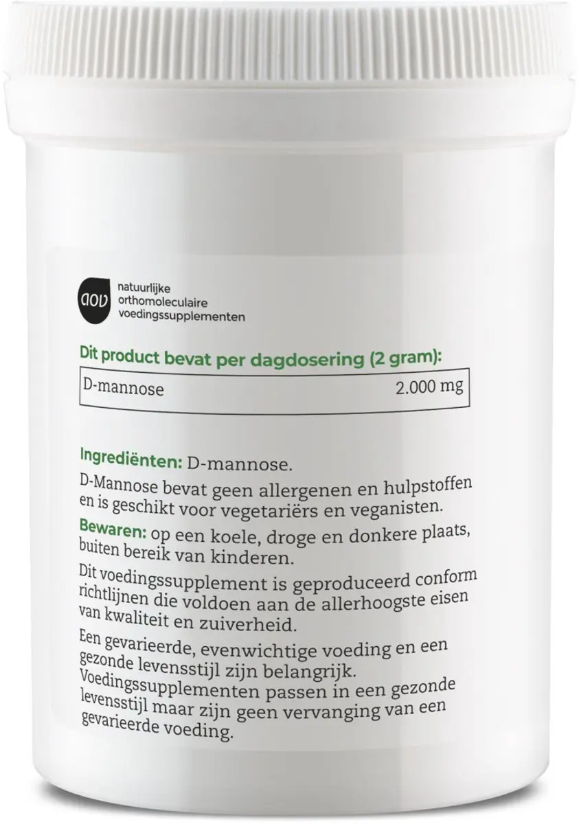 AOV 823 D Mannose Voedingssupplement 50g