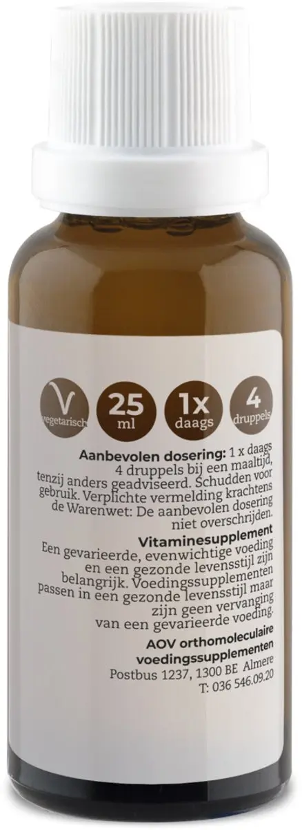 AOV Vitamine D3 Druppels 25ml