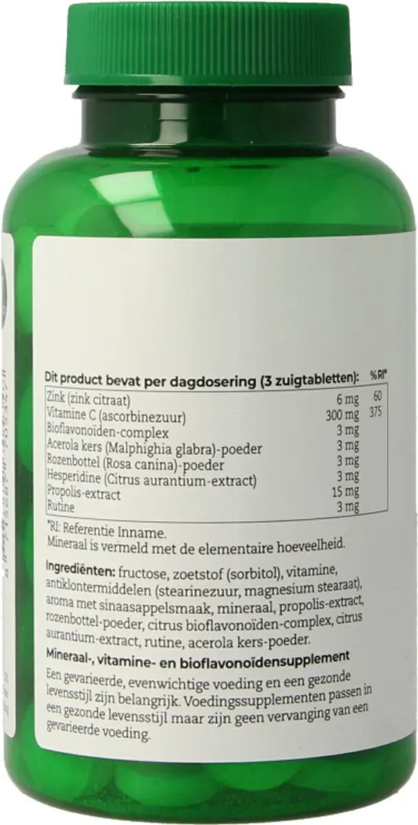 AOV Zink-Extra Voedingssupplement 90 Zuigtabletten