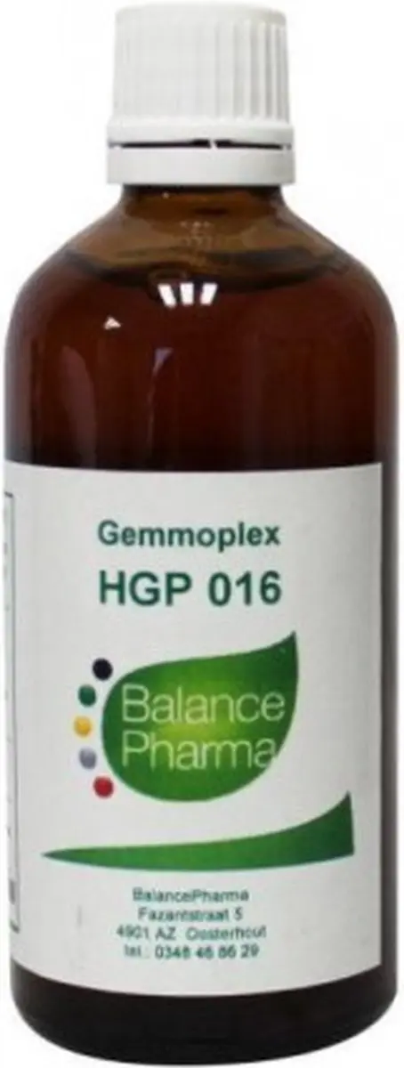 Balance Pharma Gemmoplex HGP016 Pancreas - 100ml