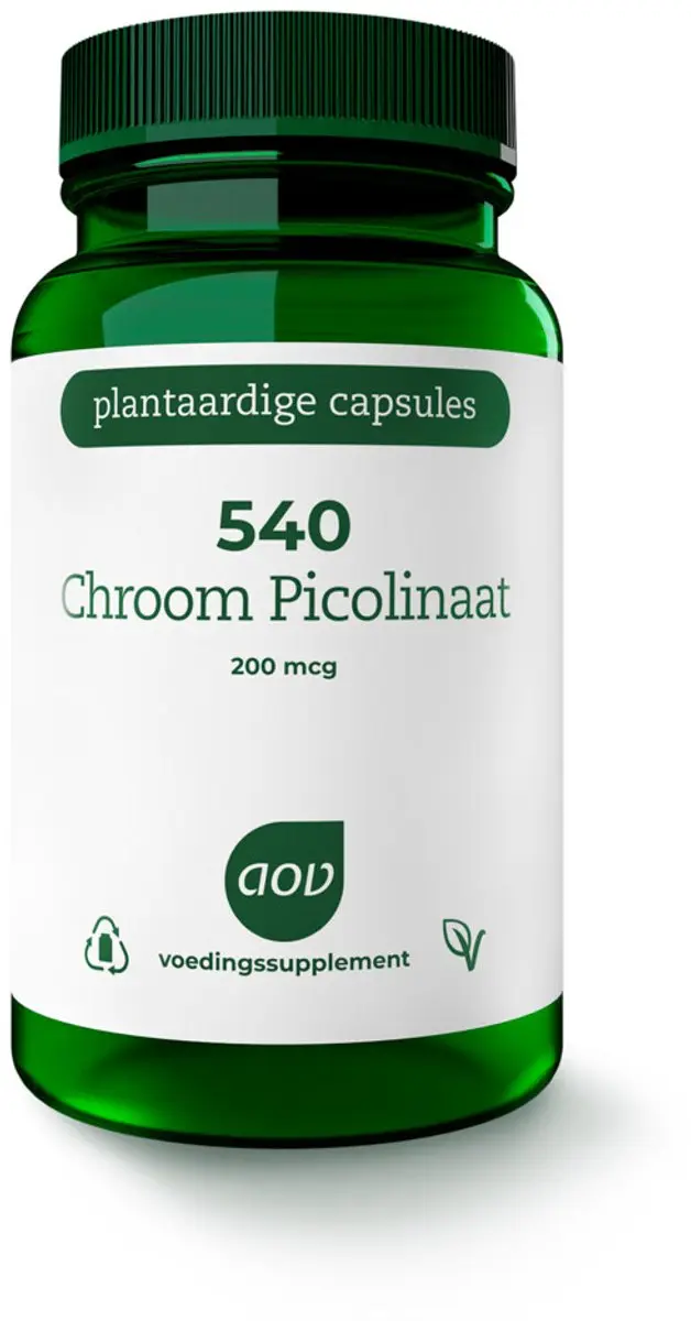AOV Chroom Picolinaat 120g - 2x60 Vegacapsules