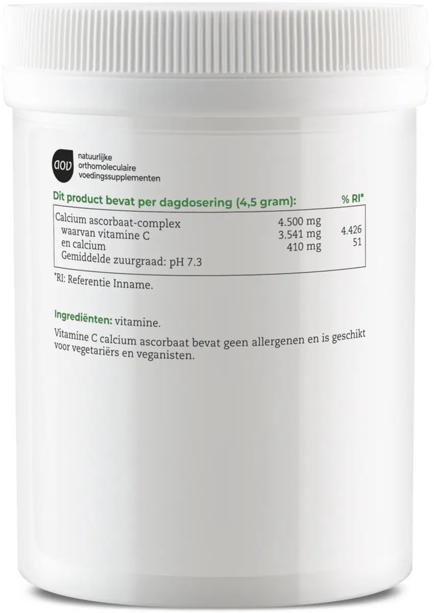 AOV Vitamine C Calcium Ascorbaat 250g