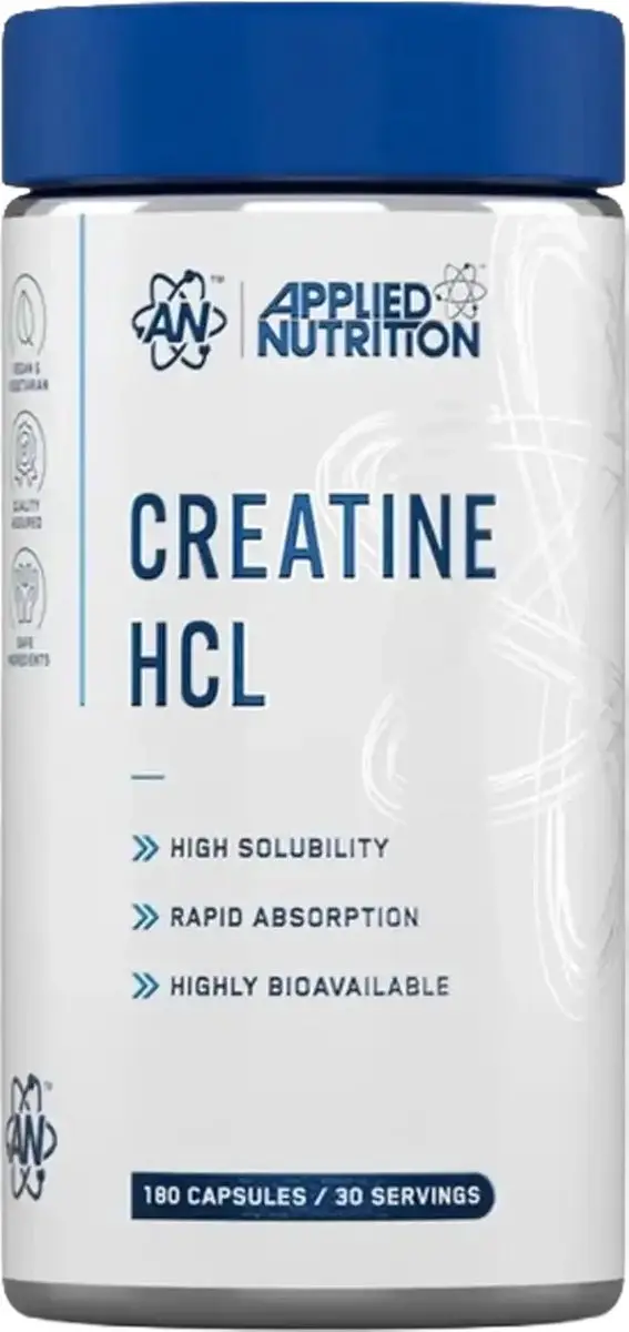 Applied Nutrition Creatine HCL 180 Capsules