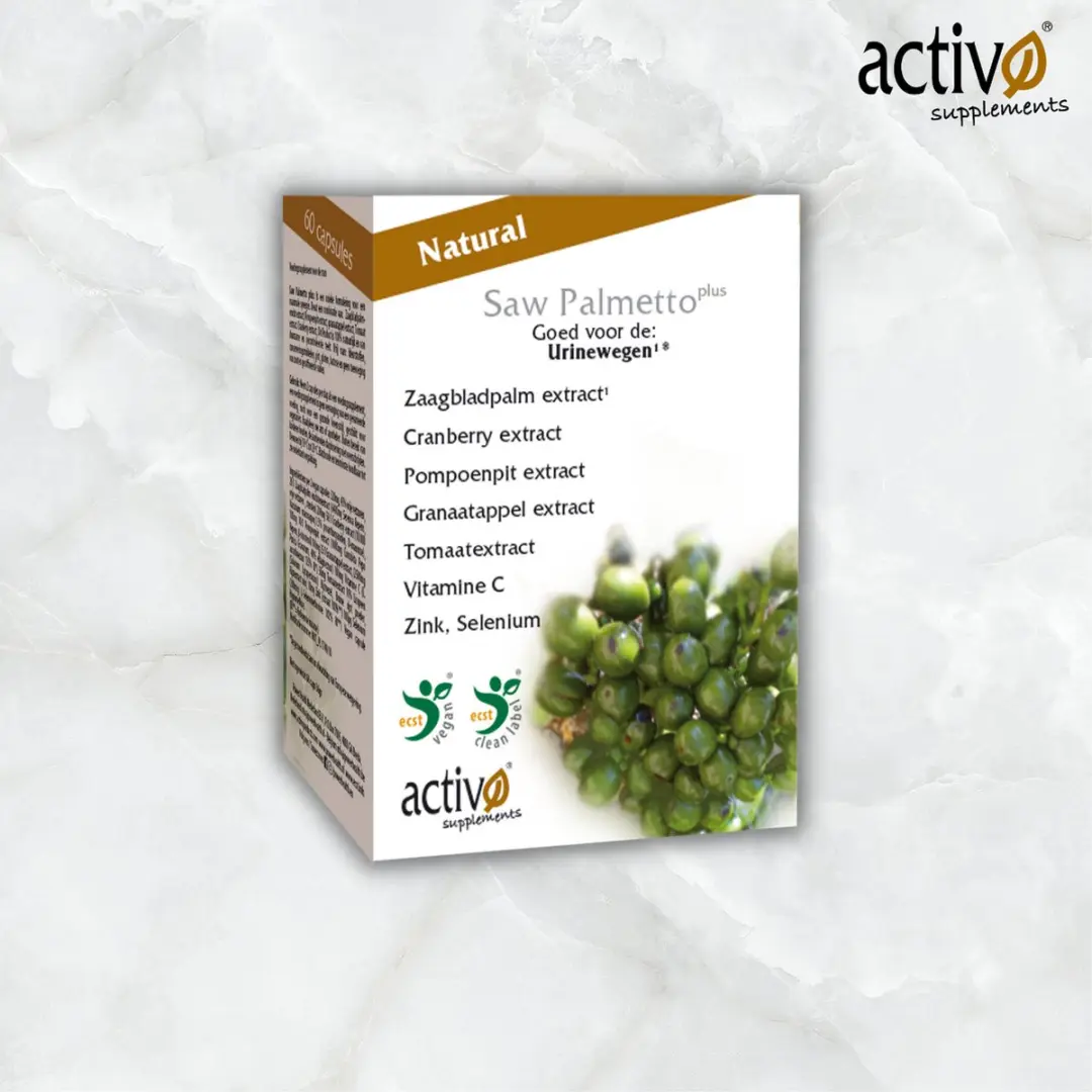 Activo Saw Palmetto Plus Capsules 60 Stuks