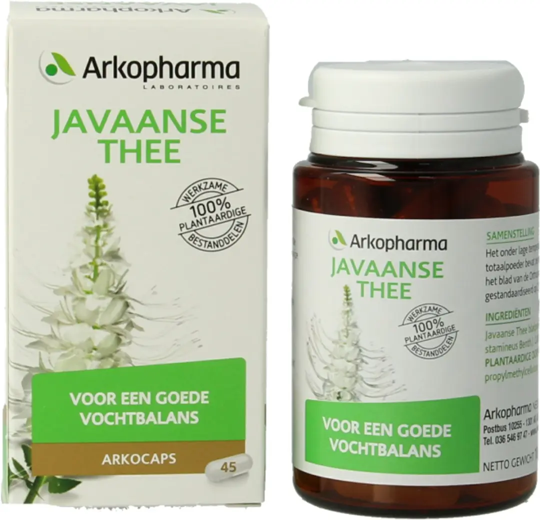 Arkopharma Javaanse Thee Arkocaps 45 Vegicaps