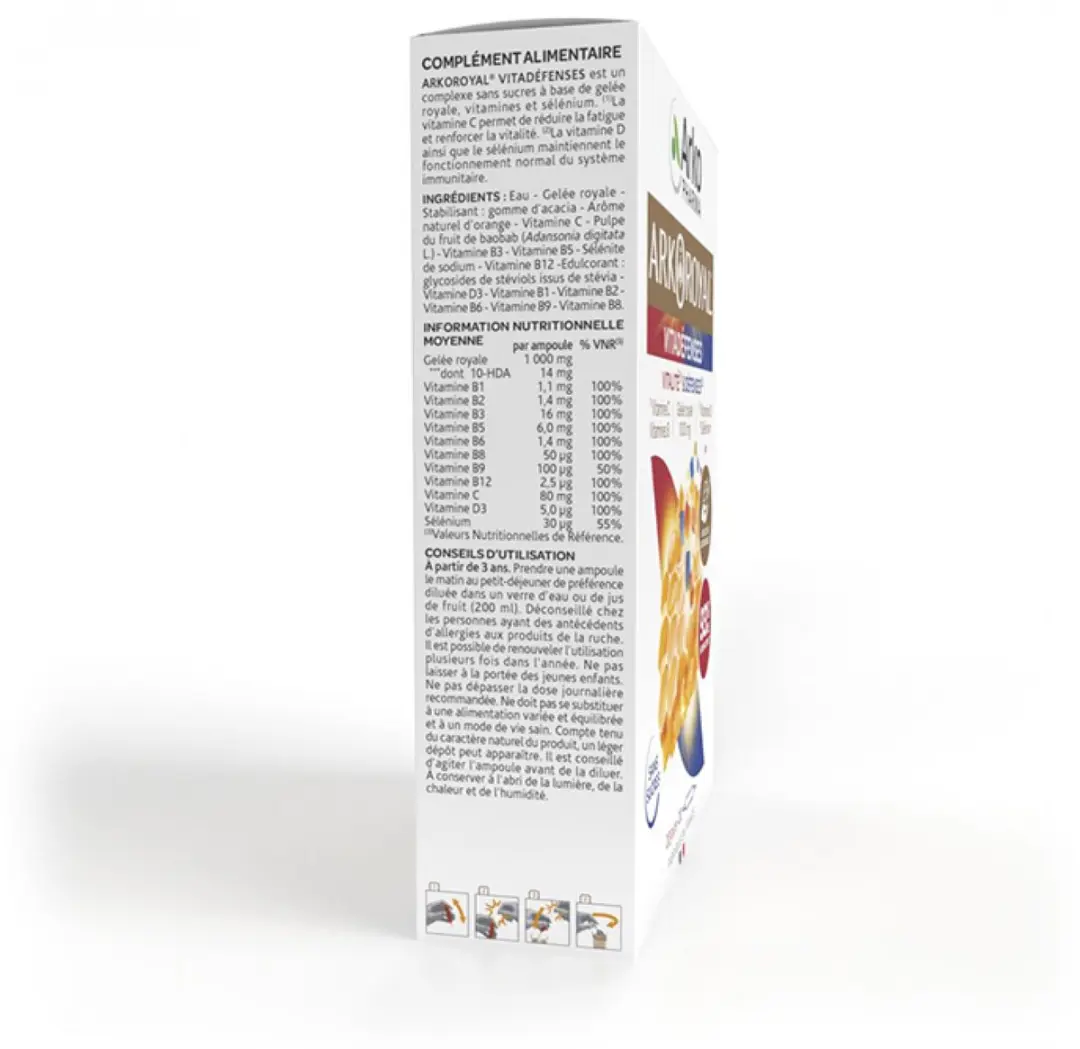 Arkopharma Arko Royal VitaDéfenses 20 Ampullen 200ml