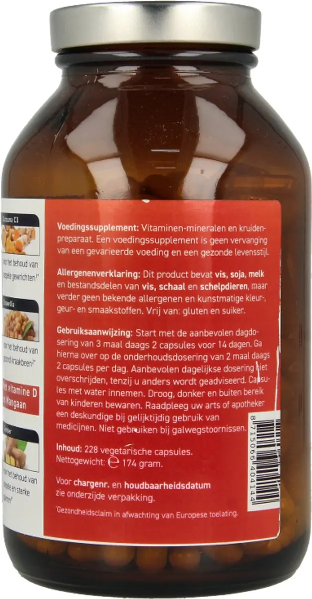 All Natural Gewrichten Formule 228 Capsules