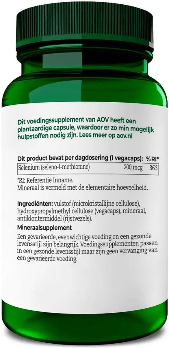 AOV Selenium 60 Vegacaps