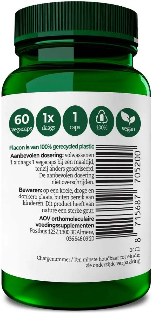 AOV Selenium 60 Vegacaps