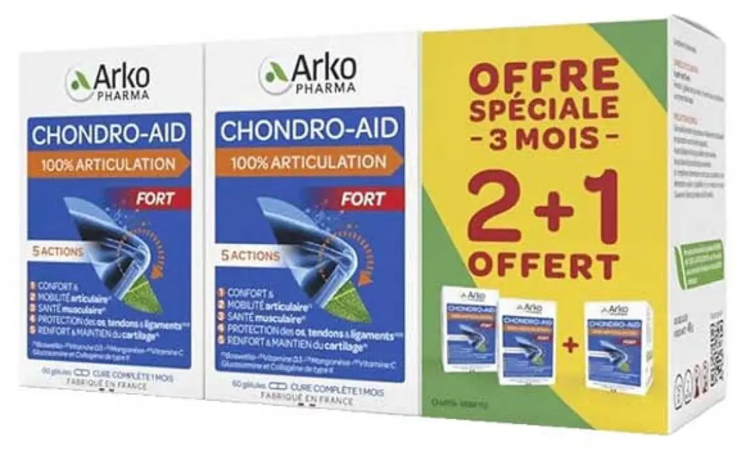 Arkopharma Chondro-Aid Articulatie 180 Capsules