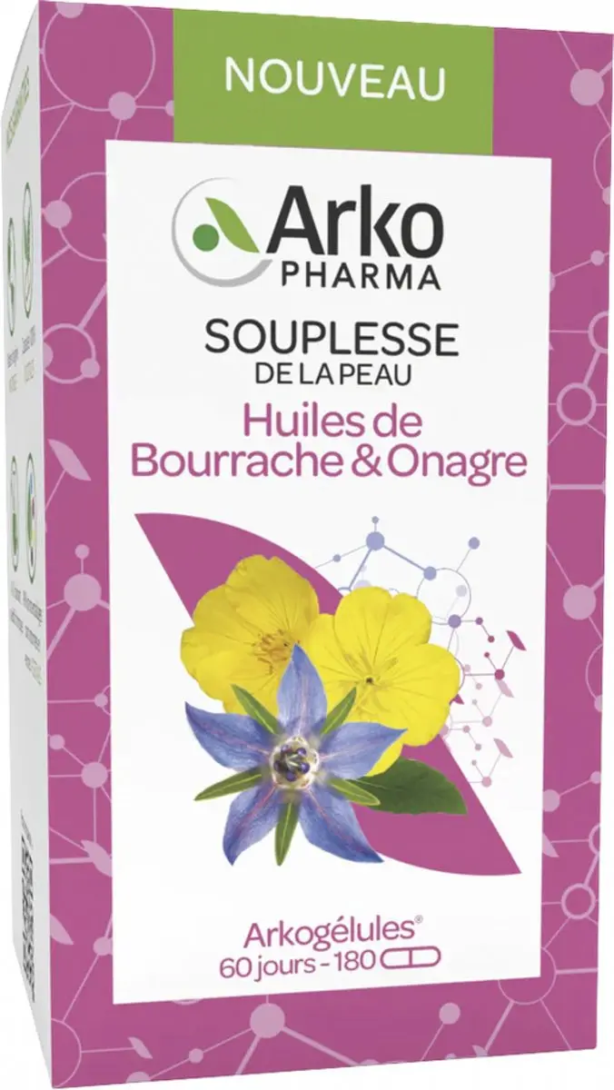 Arkopharma Arkogélules Borage Olie 180 Capsules