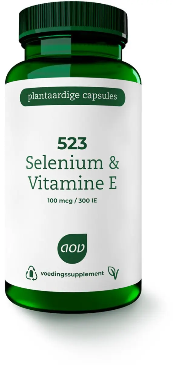 AOV Selenium & Vitamine E 120 Vegacapsules
