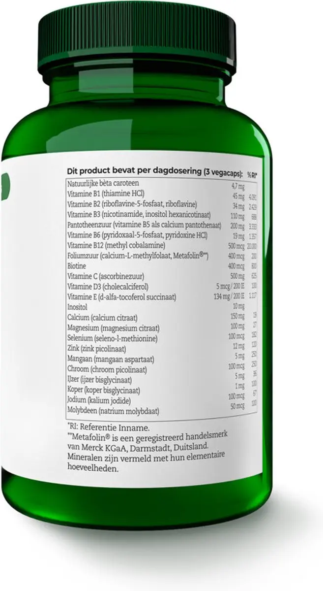 AOV 102 Multi Basis Voedingssupplement 120 Vegacaps