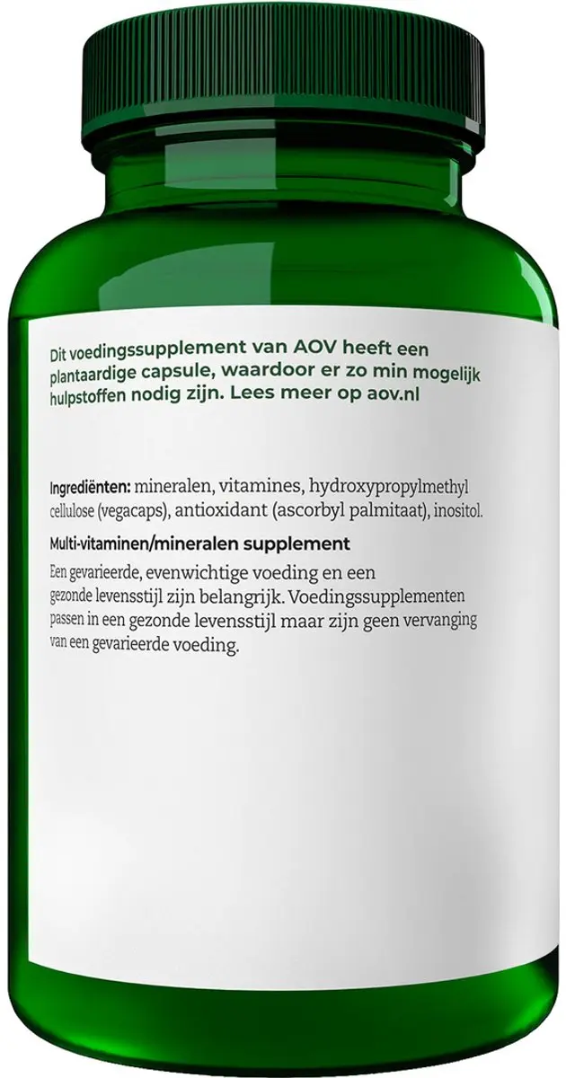 AOV 102 Multi Basis Voedingssupplement 120 Vegacaps