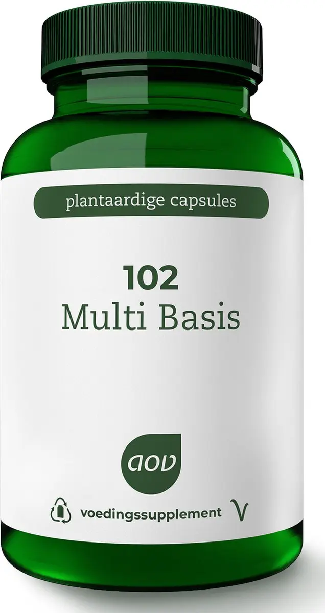 AOV 102 Multi Basis Voedingssupplement 120 Vegacaps