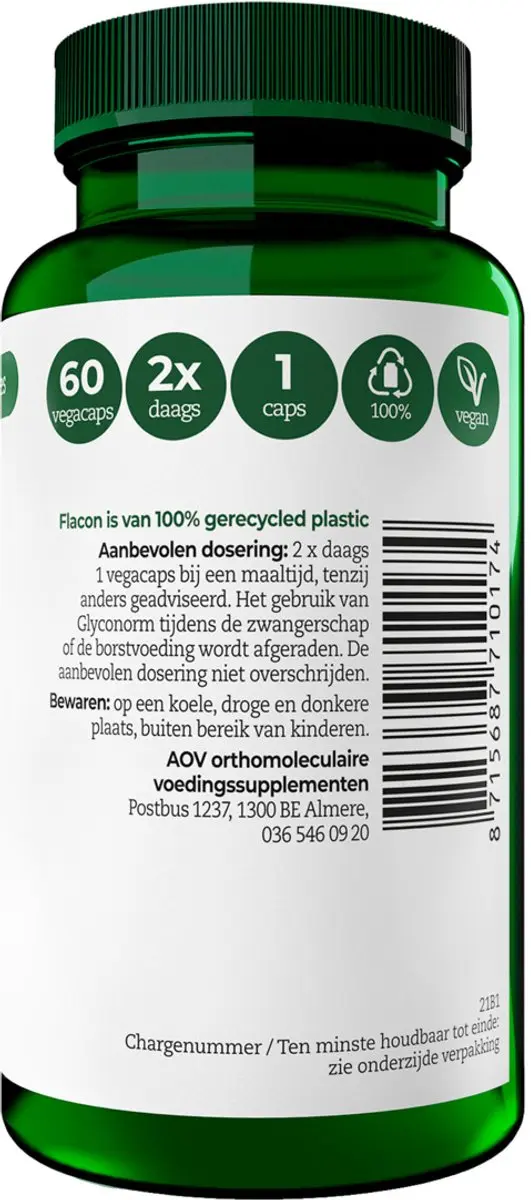 AOV Glyconorm 60 Vcaps - 150ml