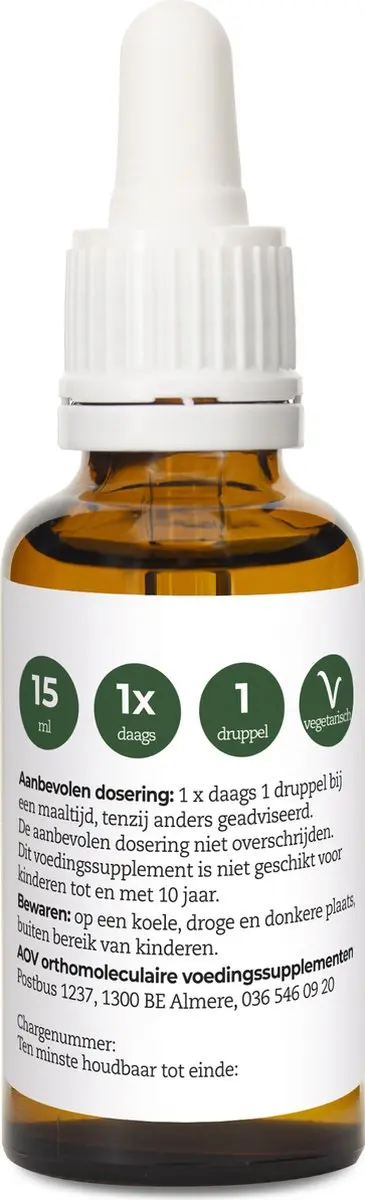 AOV Vitamine D3 Druppels 15ml