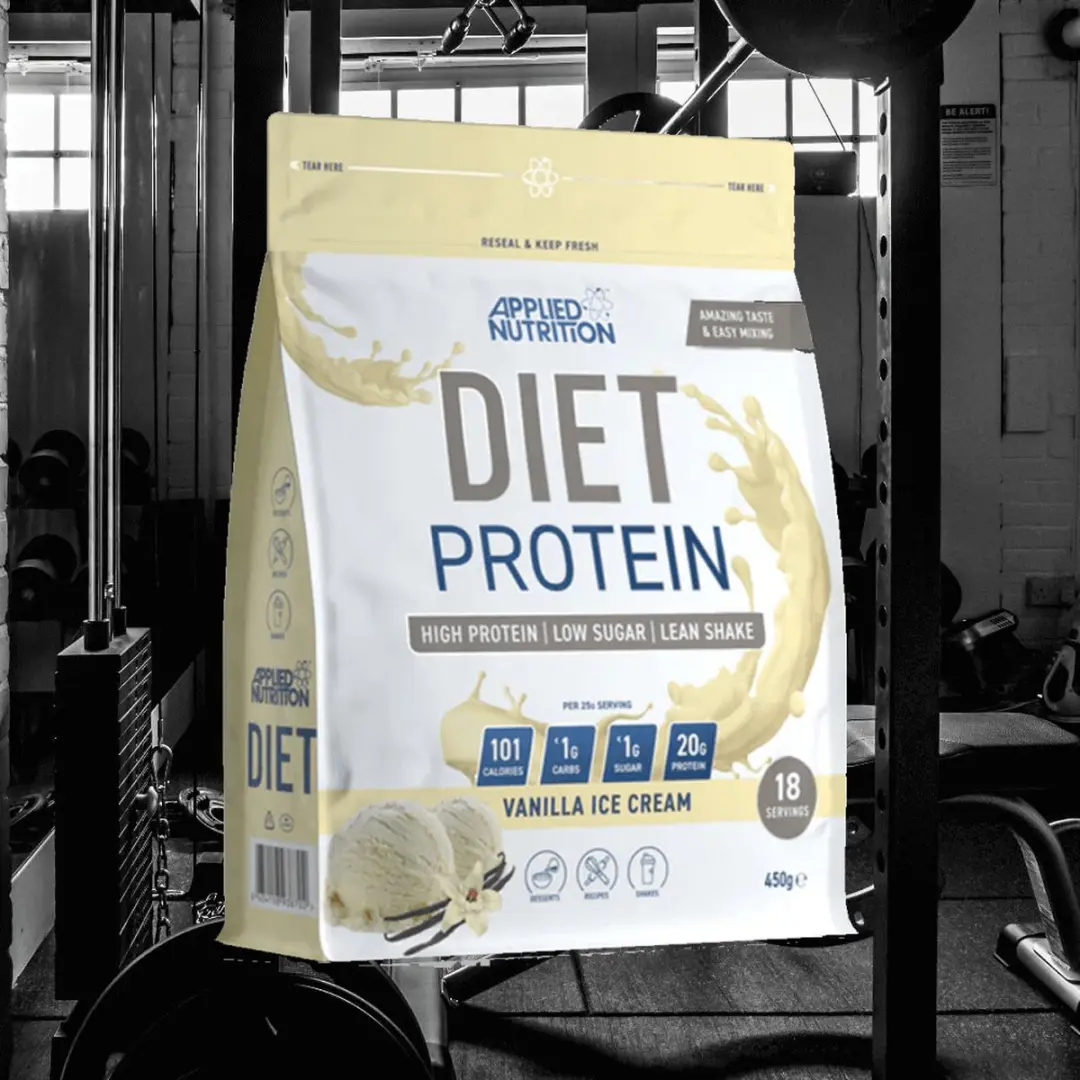 Applied Nutrition Diet Whey 450g Vanille IJsroom - Eiwitmix