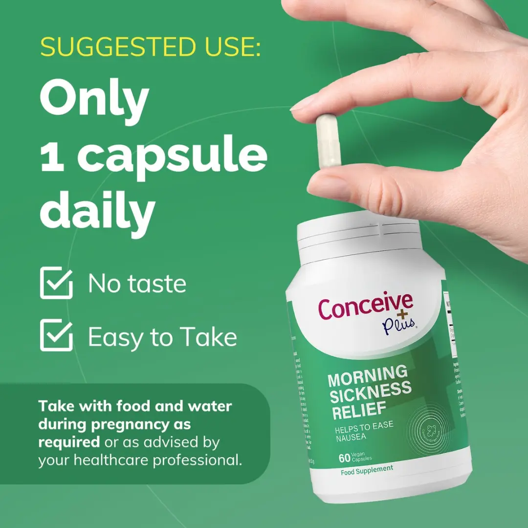 Conceive Plus Ochtendmisselijkheid Gember 60 Capsules