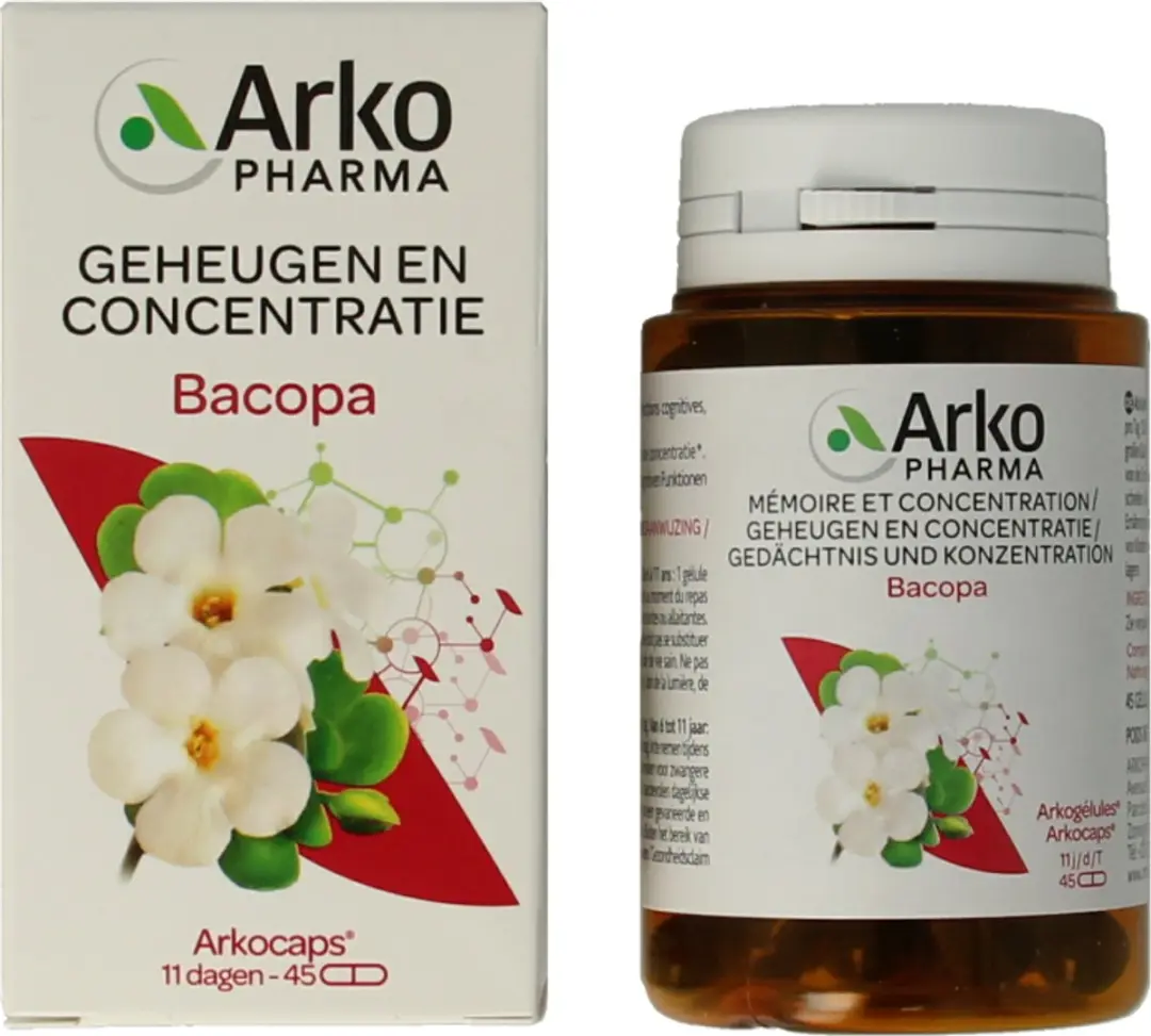 Arkopharma Arkocaps Bacopa 45 Capsules