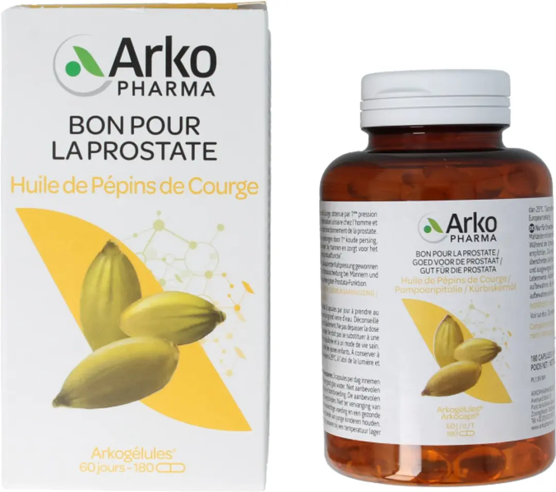 Arkopharma Pompoenpitolie 180 Capsules